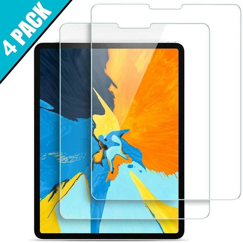 4-Pack Tempered Glass Screen Protector For Apple iPad Pro 11 inch 2018/2020