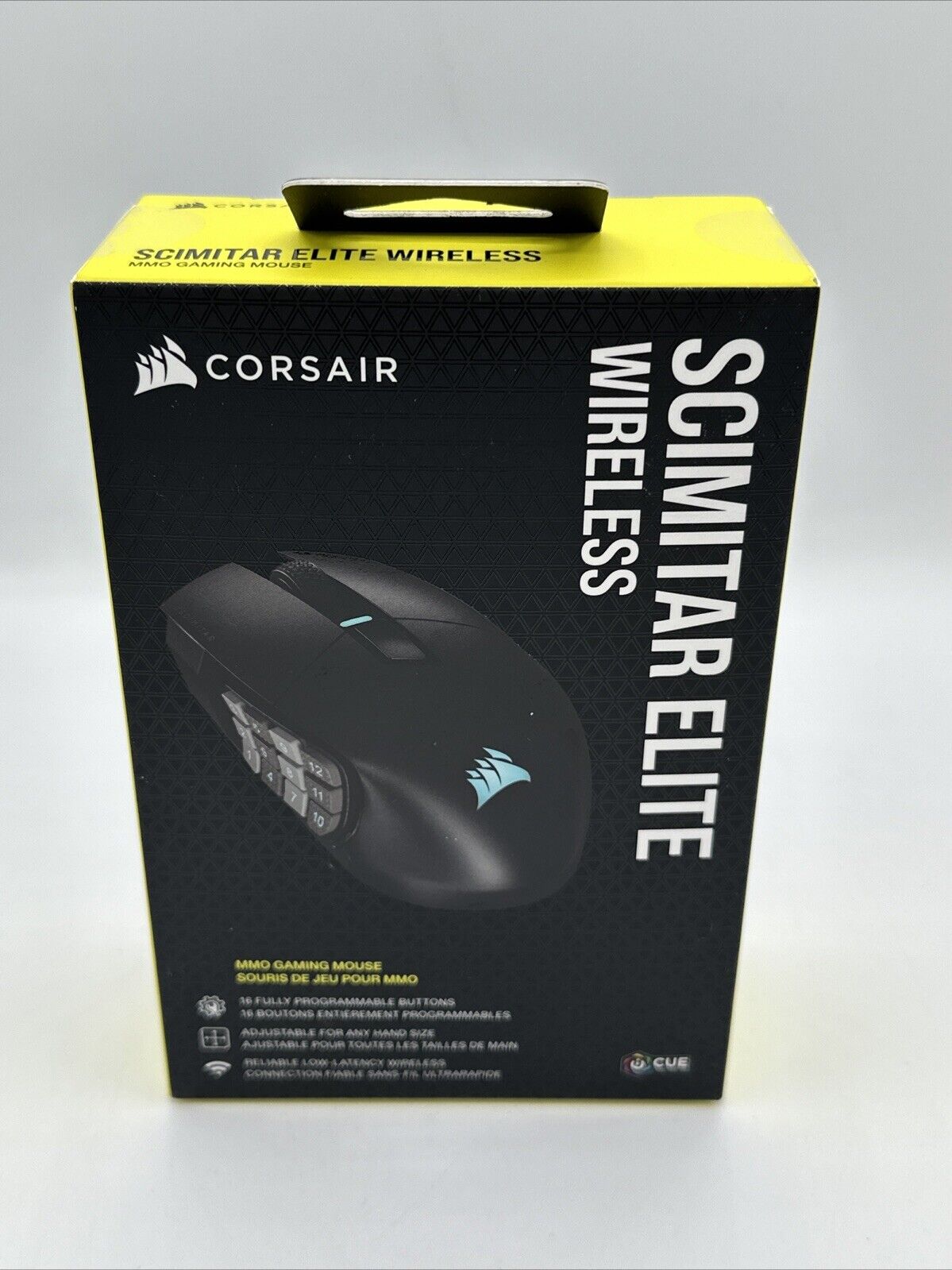 CORSAIR - Scimitar Elite Wireless Gaming Mouse with 16 Programmable Buttons New