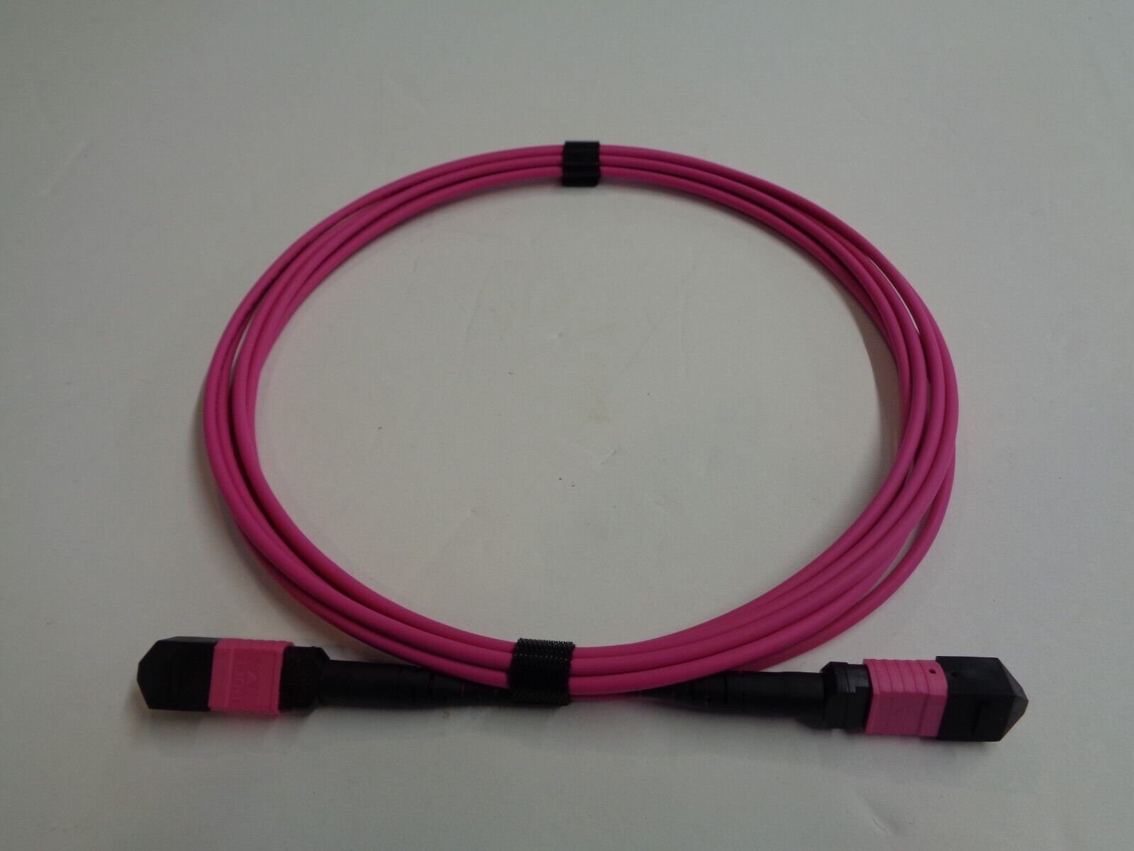 12-Fiber MPO Fem/Fem OM4 Multimode Patch Cable - Type A - 5 Meter