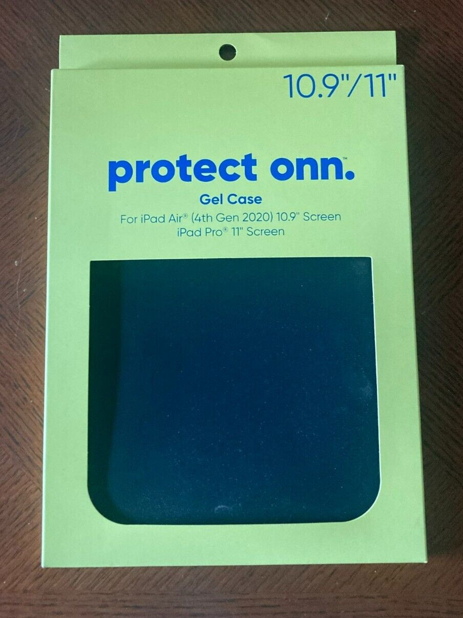 NEW Protect Onn Slim Rugged Gel Case iPad Mini 4th/5th Generation Black 