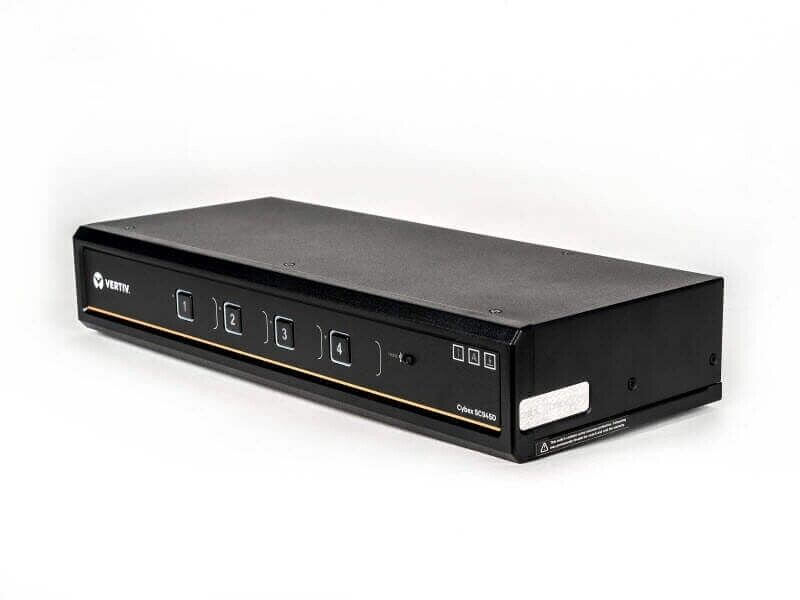 SC945D-001 Vertiv Cybex SC900 Secure Desktop KVM|4 Port Dual-Head|DisplayPort