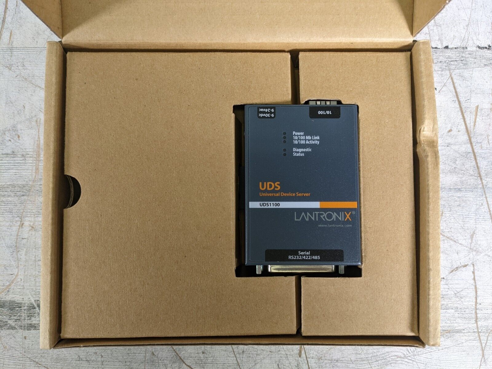 LANTRONIX UDS1100 1-PORT UNIVERSAL DEVICE SERVER - (NEW SEALED BOX)