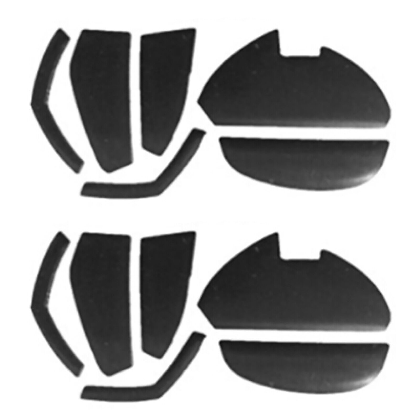 2 Set 0.75mm Thick Pads Mouse Feet Stickers For Logitech G602 Gaming Mouse A