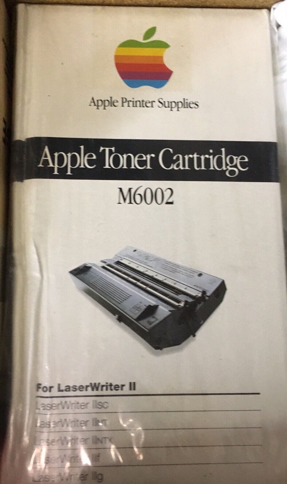 Apple M6002  Black Toner Cartridge M6002 Genuine New Open Box Old Stock