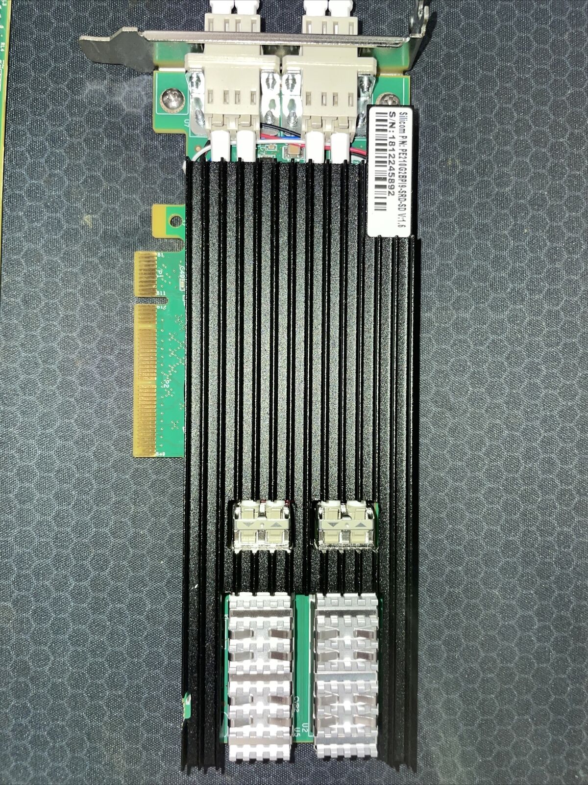 Silicom dual port fiber 10GbE  network card  PE210G2BPI9-SRD-SD v1.5