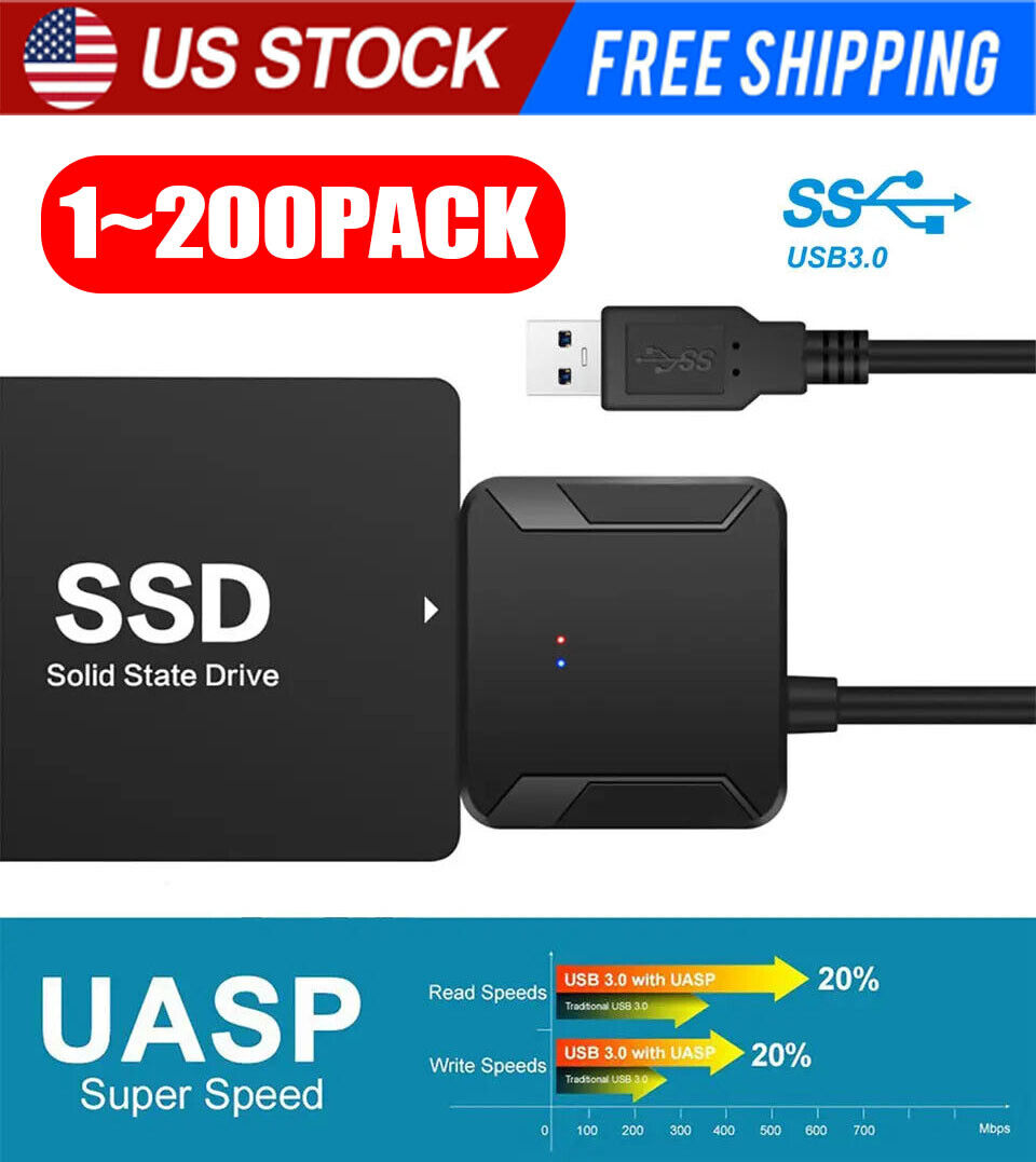 USB 3.0 to SATA External Hard Drive Reader 2.5