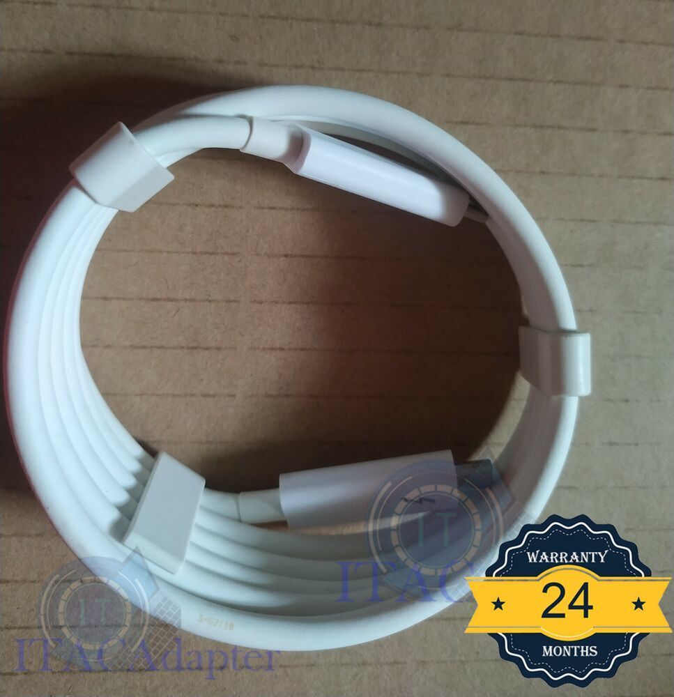 New Original LG EAD63988302 White Thunderbolt 3 cable for LG 38WN95C-W Monitor@@