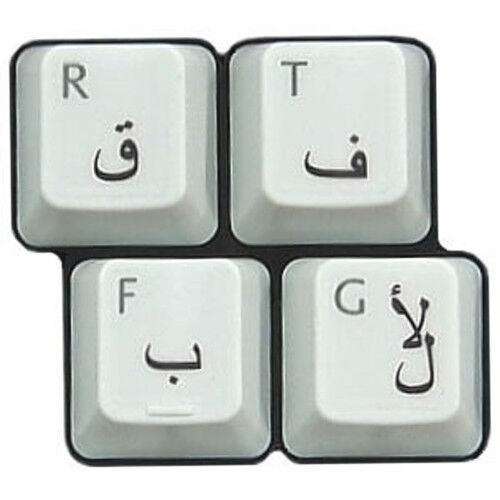 Various Colors Keyboard Stickers Arabic French Hebrew Korean RUS UK USA Letters