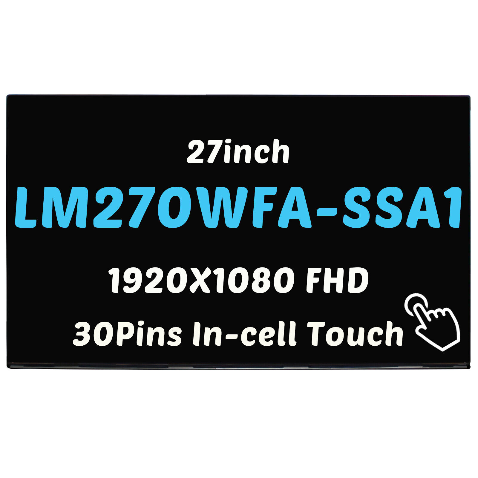 27in For Dell Inspiron 7777 All-in-One Borderless LCD Touch Screen LM270WFA-SSA1
