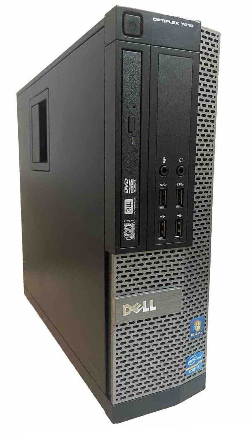 Dell OptiPlex 7010 Desktop Computer PC i7 16GB RAM 512GB SSD WiFi Windows 10 Pro