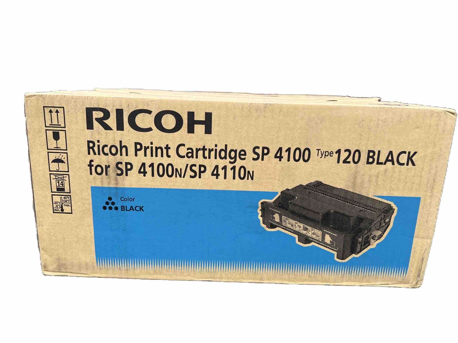 Ricoh 406997 Type 120 Black Toner for SP 4100N, 4100N-KP, 4100SF, 4110N,