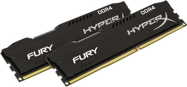 Kingston HyperX Fury 32GB (16GBx2) DDR4 2666MHz RAM HX426C16FBK2/32