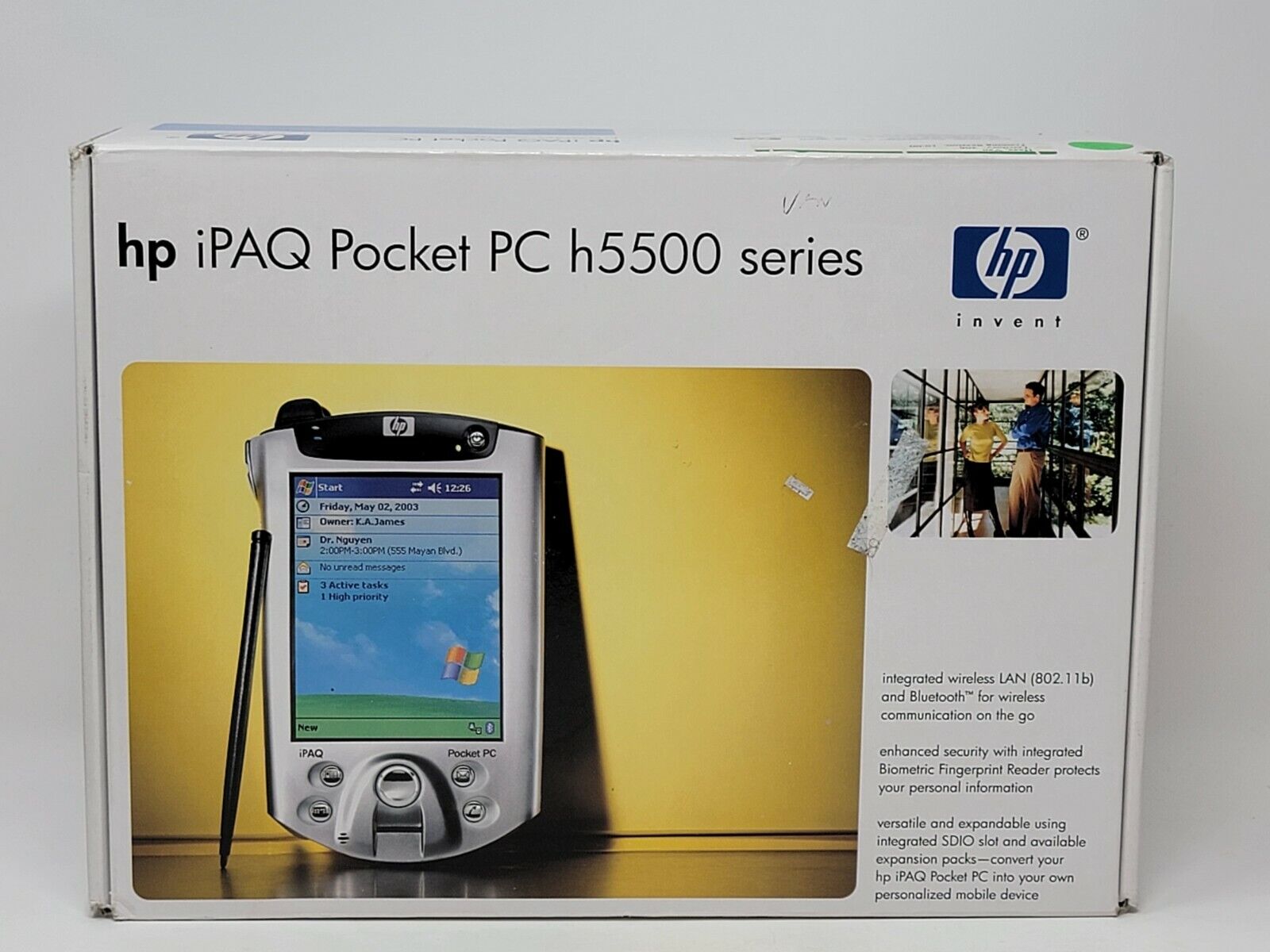 HP IPAQ Pocket PC h5000 Series w/Cradle + Software