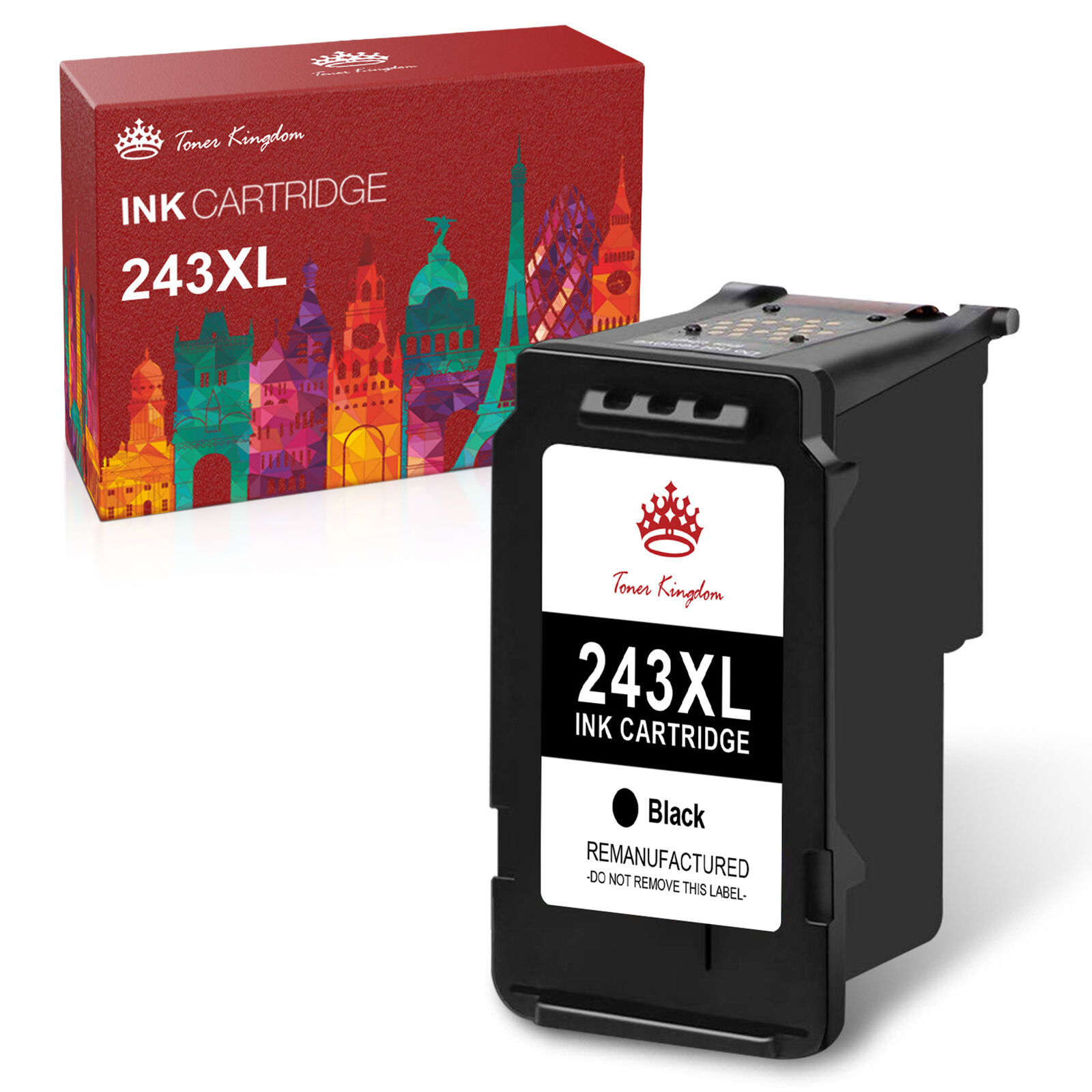 1 PG-243 XL PG243XL | Black Ink Cartridge | for Canon PIXMA Printer | High Yield