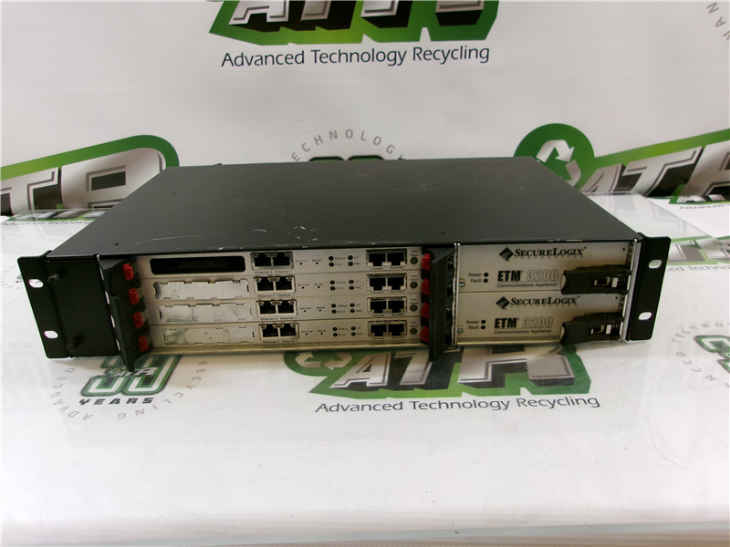 SecureLogix ETM 3200 Communications Appliance with 4 Firmware Cards