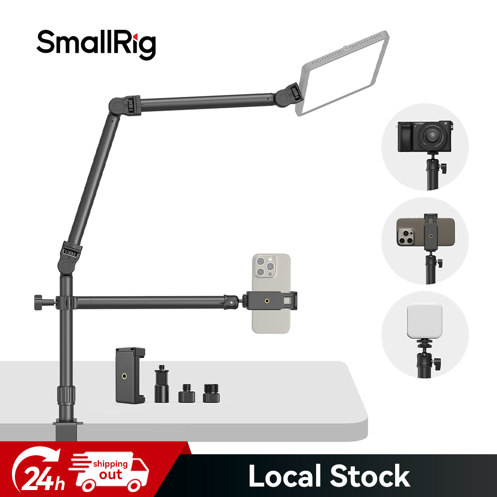 SmallRig Live Desktop Camera Bracket Desk Stand with 360° Rotatable Ball Head