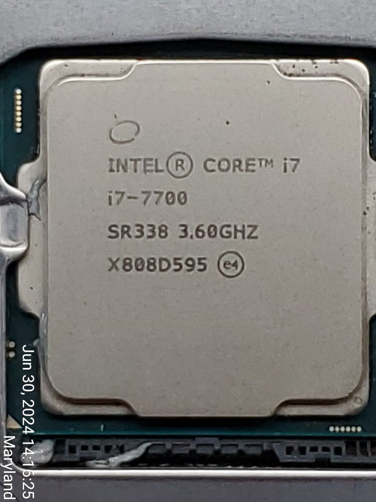 Intel i7-7700 - Quad Core CPU @ 3.60GHz LGA 1151 7th Gen SR338