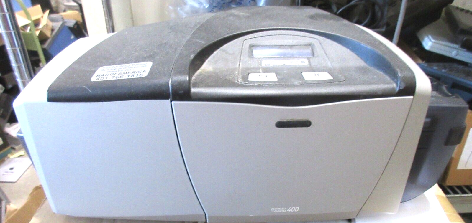 Fargo DTC400 FD Direct to card 400 ID Printer Model 044102