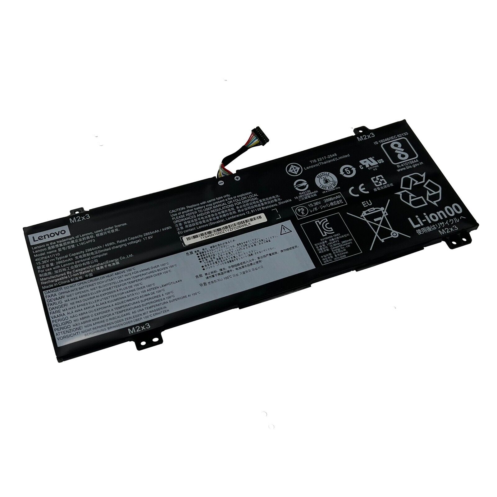 OEM Genuine L18C4PF3 L18C4PF4 Battery For Lenovo IdeaPad Flex-14API 14IWL 14IML
