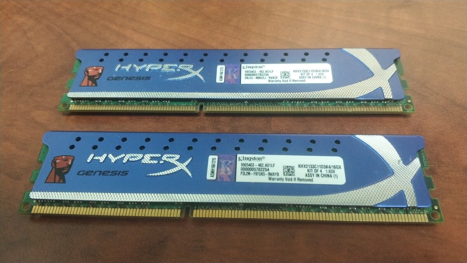Kingston HyperX 8GB (2x4GB) 2133Mhz DDR3 Memory KHX2133C11D3K4