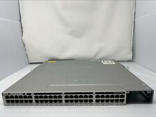 Cisco Catalyst WS-C3850-48U-E 48-Port Network Switch w 2x PSU picture