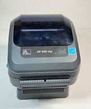 Zebra ZP450 CTP  Thermal Bacode Printer With USB and Power Cord ZP450-0502-0004A picture