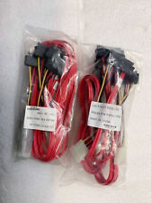 2PCS LSI Mini SAS 36 Pin SFF-8087 to 4 SFF-8482 with 4 Power HDD Cable SAS Cable picture