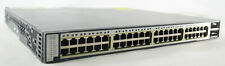 Cisco WS-C3750E-48PD-SF Catalyst 3750-E 48Port Gib PoE-48 Switch  picture