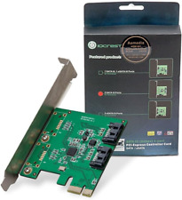 I/O CREST 2 Port SATA III Pci-E 2.0 X1 Controller Card Asmedia ASM1061 Non-Raid  picture