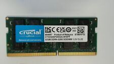 Crucial 32GB Single DDR4 3200 MT/s CL22 SODIMM 260-Pin Memory - CT32G4SFD832A picture