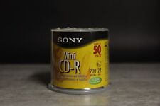 Sony Mini CD-R 50 Pack 200 MB 50CDQ22LS New Factory Sealed picture