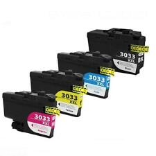 4 Pack LC3033 Compatible Ink Cartridge Replacement For Brother MFC Printer picture