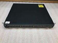 Cisco Catalyst WS-C3560G-48PS-S V05 PoE-48-Port Gig Switch with RACK EARS TESTED picture