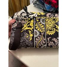 Vera Bradley hard zip laptop carrying case strap baroque pattern 10.5”  picture