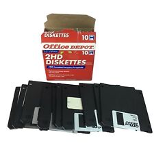 Vintage 3.5 in Floppy Diskettes 2 HD Microsoft IBM Formated  Lot 11 u picture