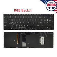 US RGB Backlit Keyboard for Clevo N850HJ1 N850HK1 N855HK1 N870HK1 N950TP6 picture