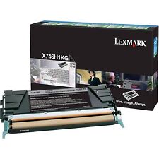Lexmark X746H1KG High-Yield Toner 12000 Page-Yield Black picture