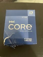 Intel Core i7-12700K Processor (5 GHz, 12 Cores, FCLGA1700) Never Used Box Dmged picture