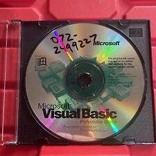Microsoft Visual Basic Professional Edition V 4 W/ CD Key Pre Owned Vintage 1995 picture