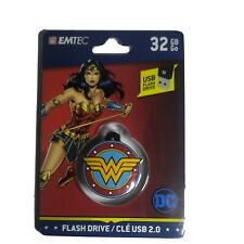 emtec usb flash drive- Wonder Woman 32 GB- DC comics picture