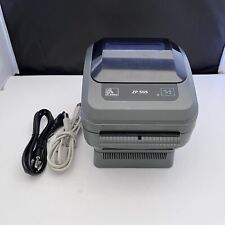 Zebra ZP505 Thermal Shipping Label Barcode Printer USB With Adjustable Arms picture
