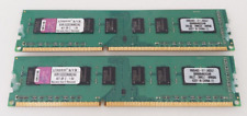 4GB KIT ( 2GB x 2 ) Kingston DDR3 PC RAM Memory DIMM PC3-10600 KVR1333D3N9K2/4G picture