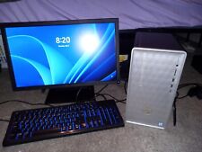 HP Pavilion Desktop Tower, Dell Monitor, Mouse, Keyboard-Excellent Condition picture