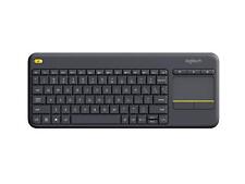 Logitech K400 Plus Wireless Touch TV Keyboard With Easy Media Control and Built- picture