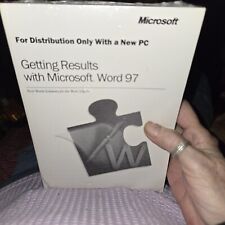 Microsoft ~ Getting Results with Word 97 and The Works Companion Windows 95 picture