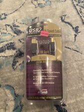 Belkin USB 2 Gold Series A Plug/B Plug 6’ Device Cable new picture