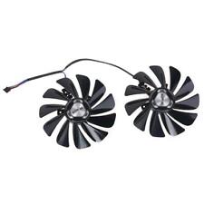 Pair Fans Cooler Fan For XFX RX 5600 5700 XT RAW II FDC10U12S9-C 95mm picture