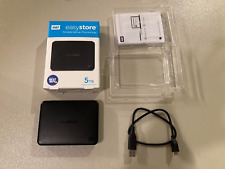 Western Digital Easystore 5TB External USB 3.0 Portable Hard Drive - Black picture