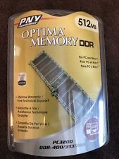 PNY OPTIMA 512MB DDR 333/266 MHz PC2700 DIMM Memory Module (NOS) NEW picture