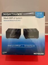 New Sealed NETGEAR Nighthawk MK62 Mesh Wi-Fi 6 System AX1800  picture